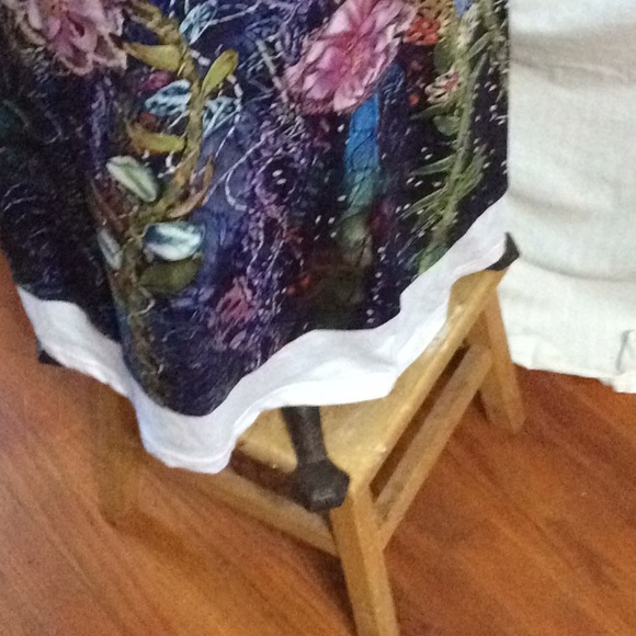 Long sleeve cotton blend dress. XL.  A50 - Picture 5 of 10